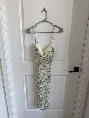 Windsor Floral Ruched Bodycon Dress